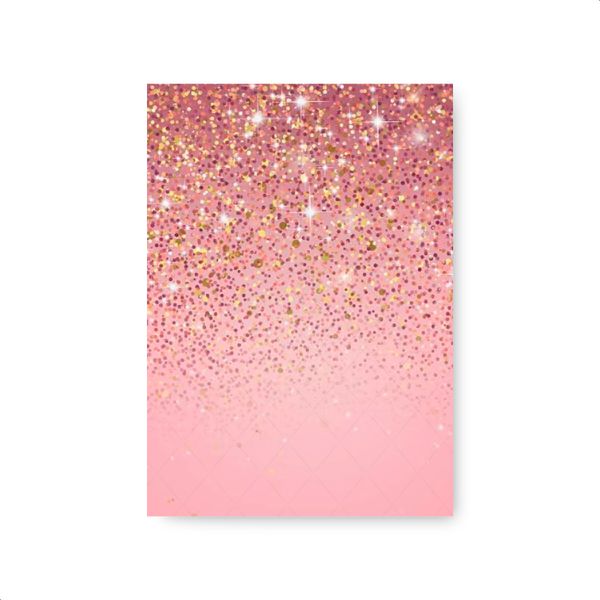 Capa Painel Retangular Sublimado Tema Glitter 366