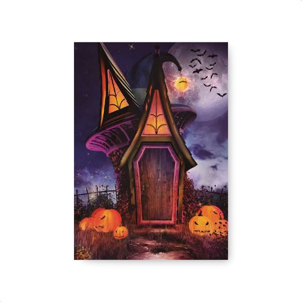 Capa Painel Retangular Sublimado Tema hallowen 170 