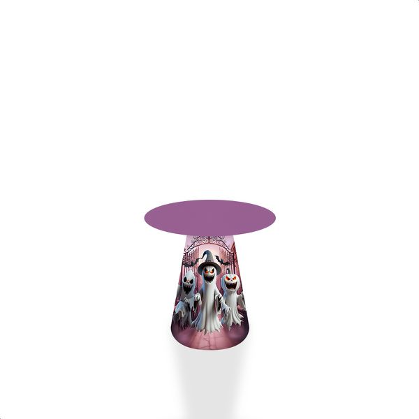 Capa para Mesa Cone Sublimada Tema Halloween 2244