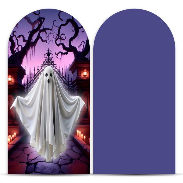 Capa Painel Romano Sublimado Tema Halloween 2244