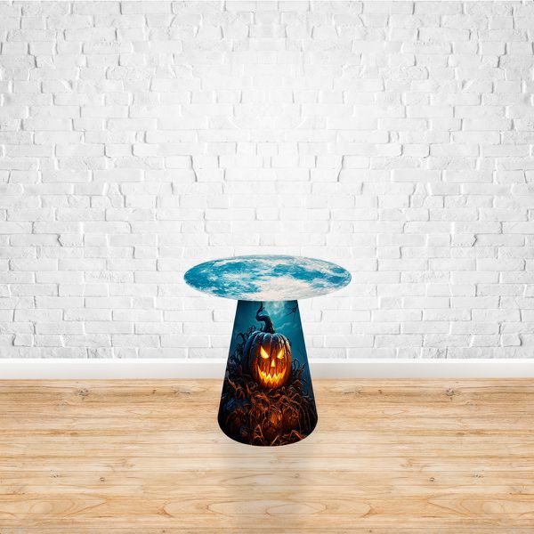 Capa para Mesa Cone Sublimada Tema Halloween 2246