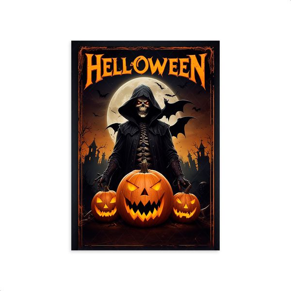 Capa Painel Retangular Sublimado Tema Halloween 2246