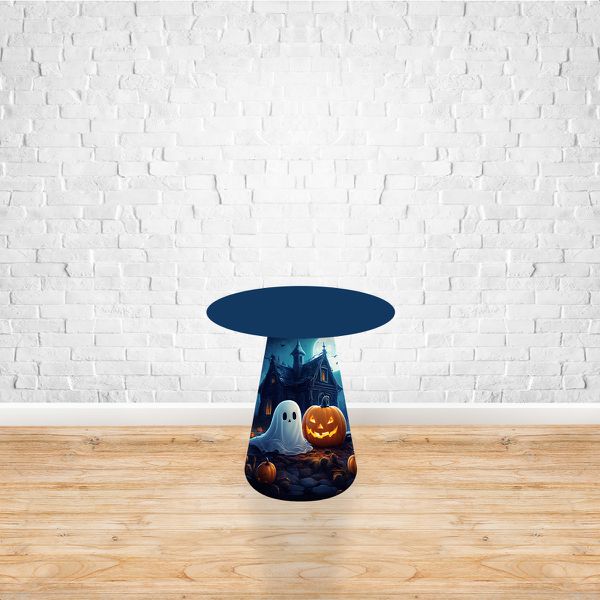 Capa para Mesa Cone Sublimada Tema Halloween 2247