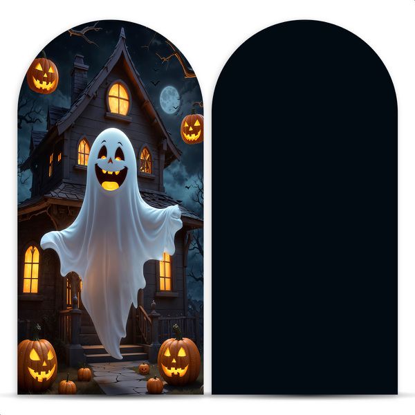 Capa Painel Romano Sublimado Tema Halloween 2247