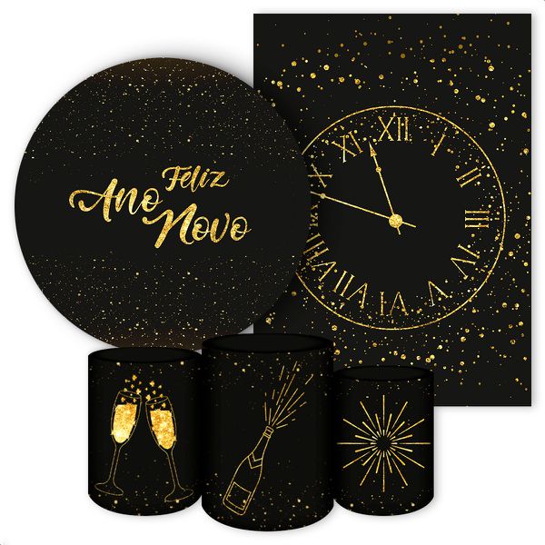 KIT 5 CAPAS ANO NOVO - 2122