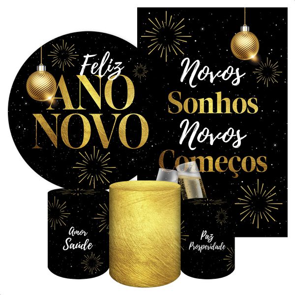 KIT 5 CAPAS ANO NOVO - 5120