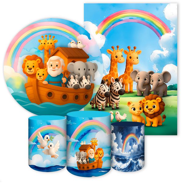 KIT 5 CAPAS ARCA DE NOÉ - 7061