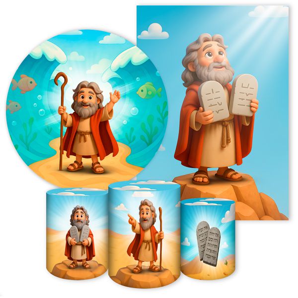 KIT 5 CAPAS ARCA DE NOÉ - 7063