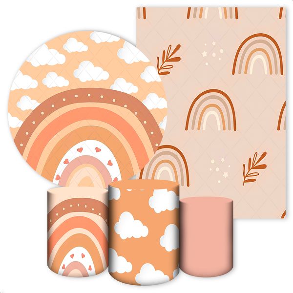 KIT 5 CAPAS ARCO IRIS - 418