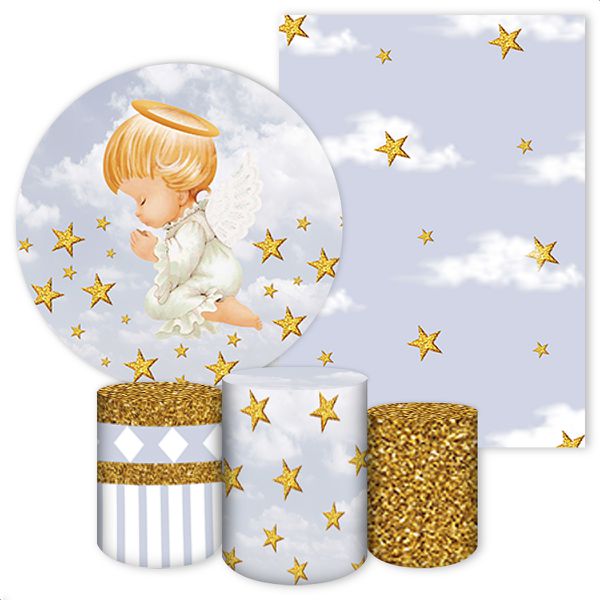 KIT 5 CAPAS BATIZADO e CRISMA - 1690