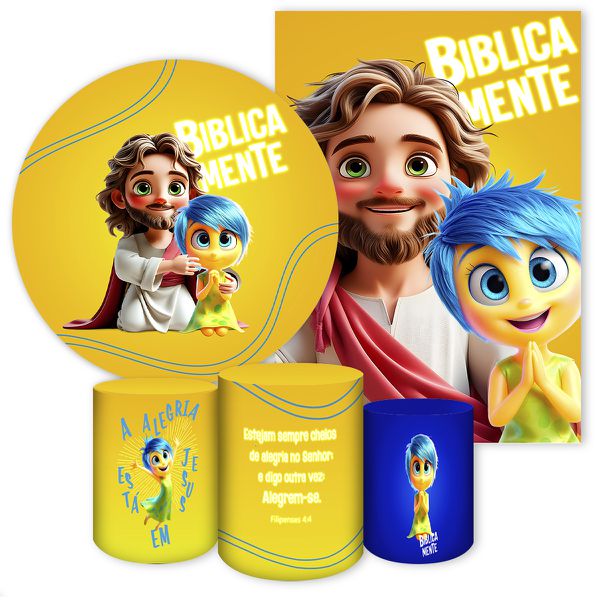 KIT 5 CAPAS BIBLICAMENTE - 4642