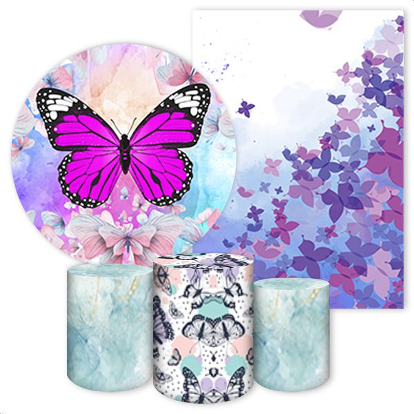 KIT 5 CAPAS BORBOLETA - 2554