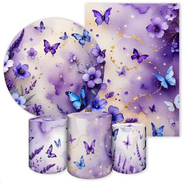 KIT 5 CAPAS BORBOLETA - 4656