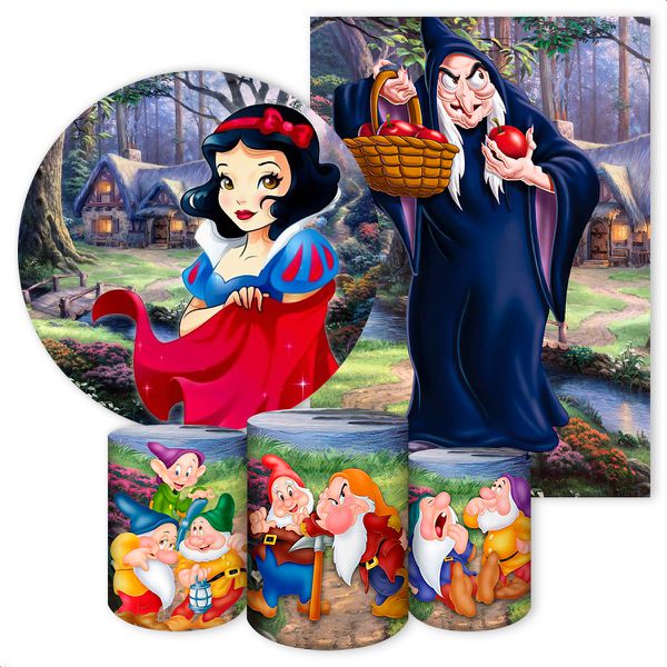 KIT 5 CAPAS BRANCA DE NEVE - 37
