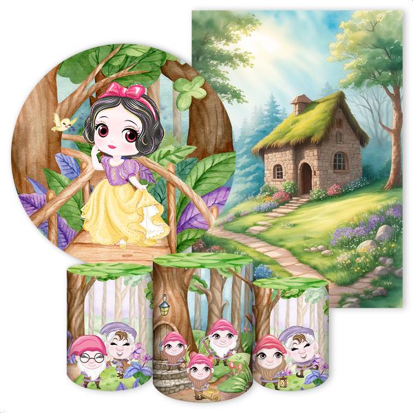 KIT 5 CAPAS BRANCA DE NEVE - 2165