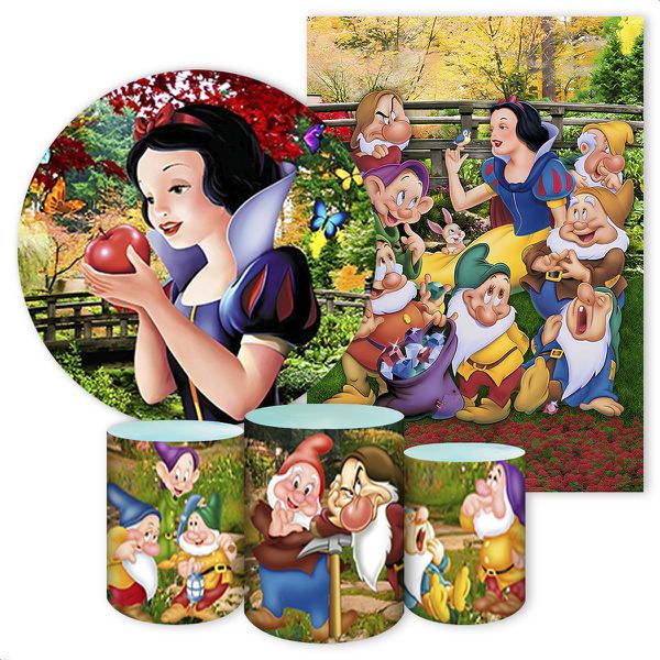 KIT 5 CAPAS BRANCA DE NEVE - 4053
