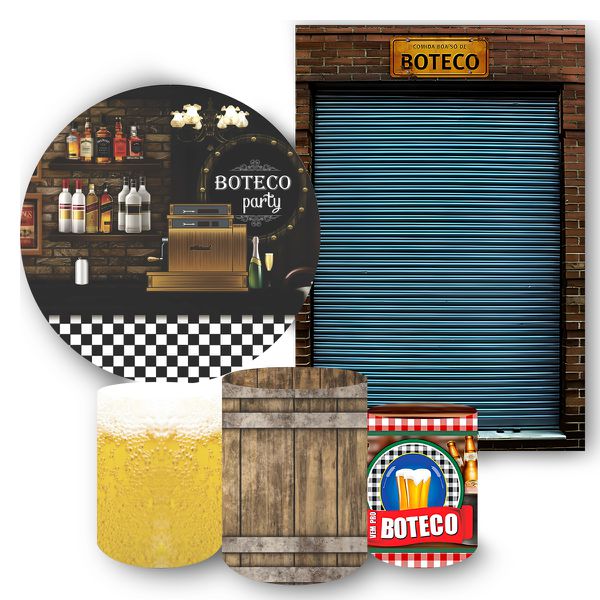 KIT 5 CAPAS BOTECO - 296
