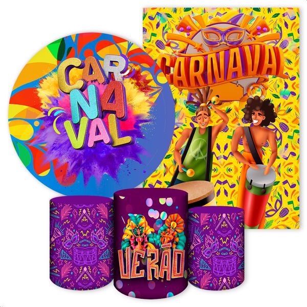 KIT 5 CAPAS CARNAVAL - 2575