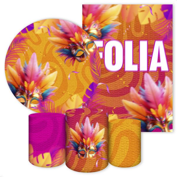 KIT 5 CAPAS CARNAVAL - 4627