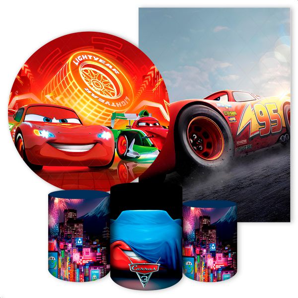 KIT 5 CAPAS CARROS - 2624