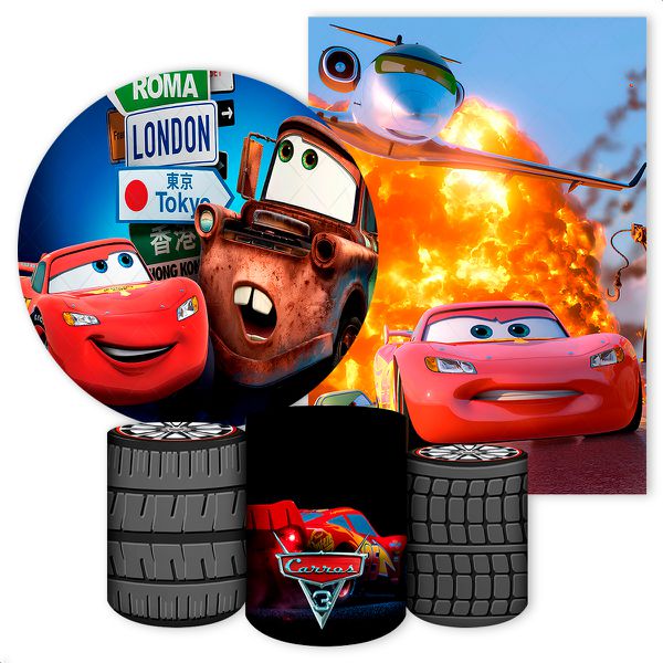 KIT 5 CAPAS CARROS - 2625