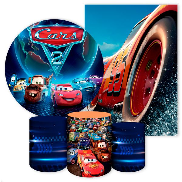 KIT 5 CAPAS CARROS - 2627