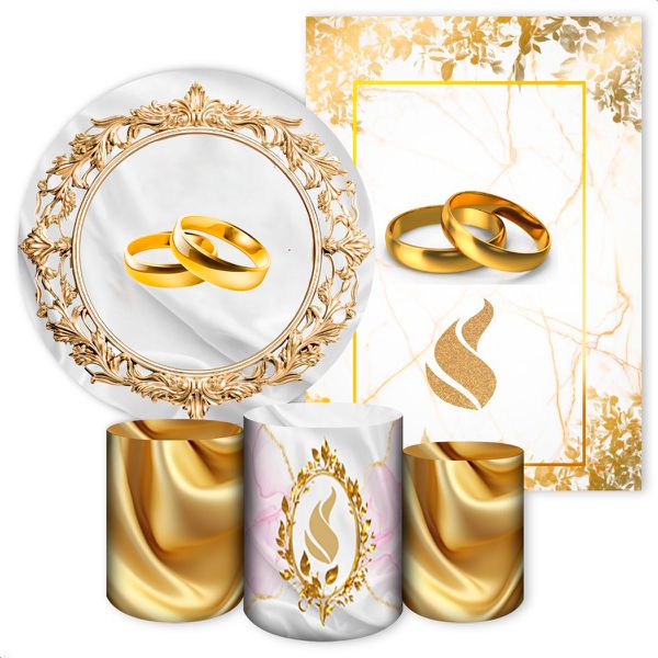 KIT 5 CAPAS CASAMENTO - 307