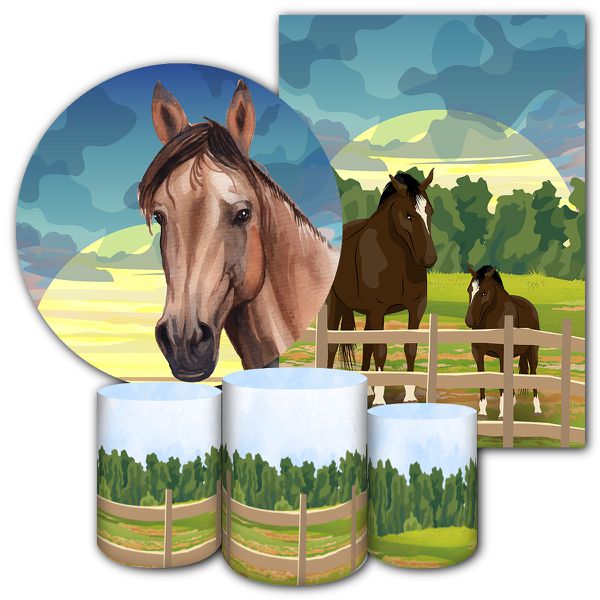 KIT 5 CAPAS CAVALO e COUNTRY - 3103