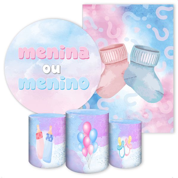 KIT 5 CAPAS CHÁ DE BEBE - 4041