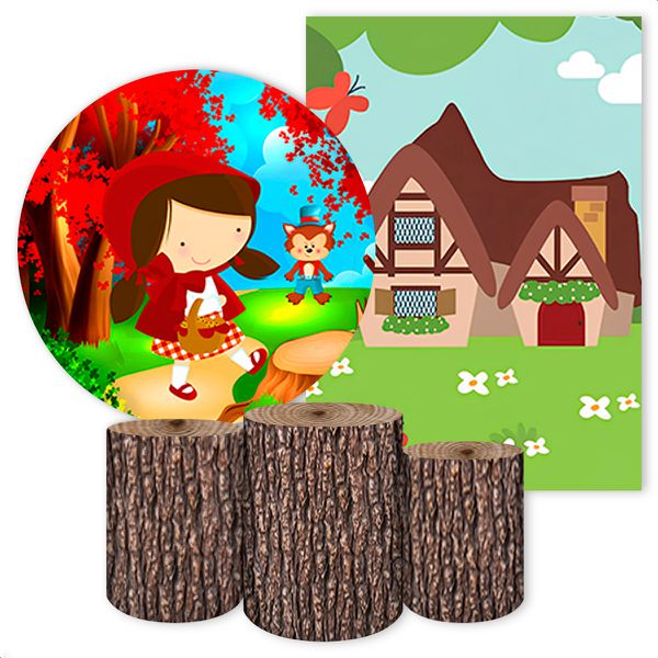 KIT 5 CAPAS CHAPÉUZINHO VERMELHO - 47