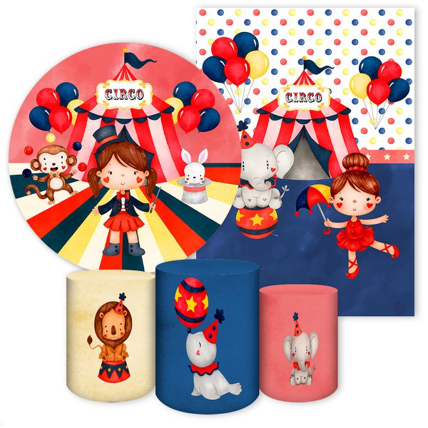 KIT 5 CAPAS CIRCO -7093