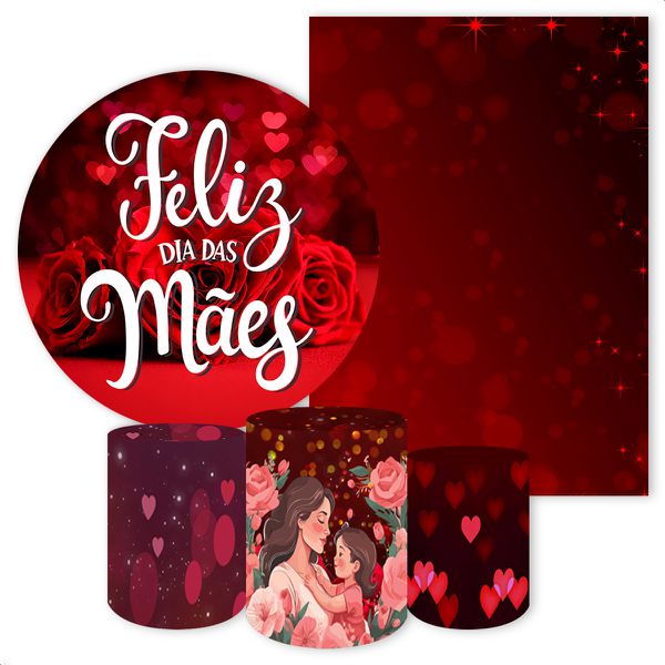 KIT 5 CAPAS DIA DAS MÃES - 391