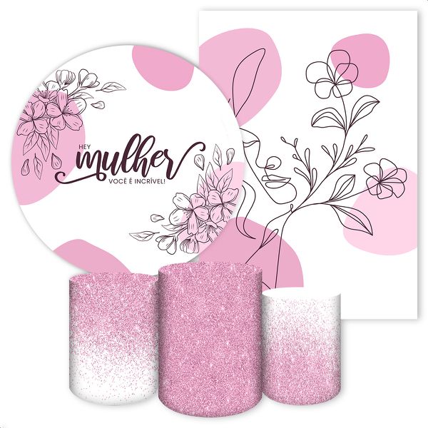 KIT 5 CAPAS DIA DAS MULHERES - 2168