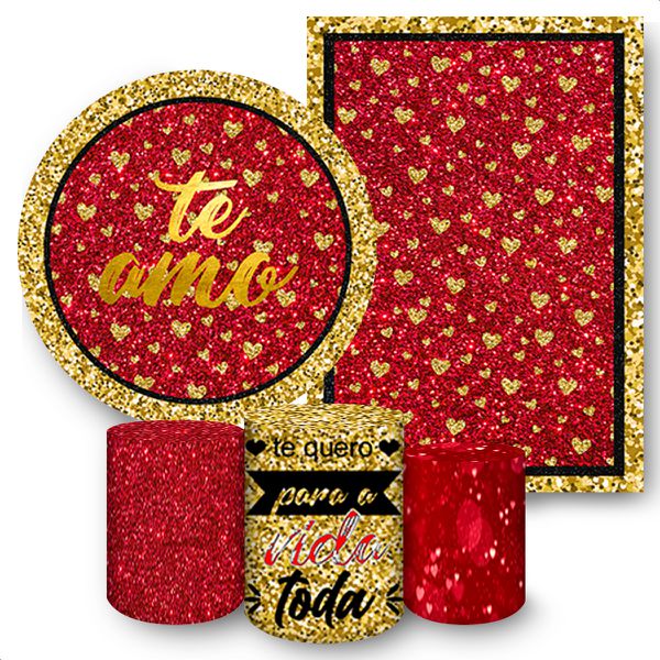 KIT 5 CAPAS DIA DOS NAMORADOS - 295