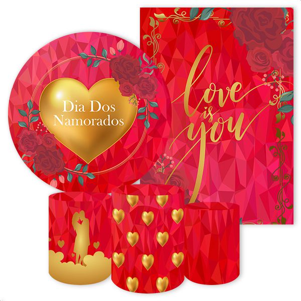 KIT 5 CAPAS DIA DOS NAMORADOS - 409