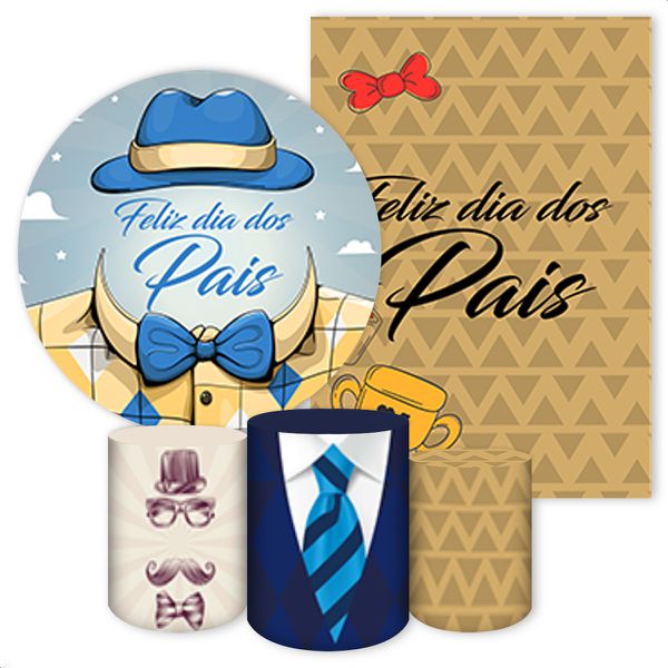 KIT 5 CAPAS DIA DOS PAIS - 2670