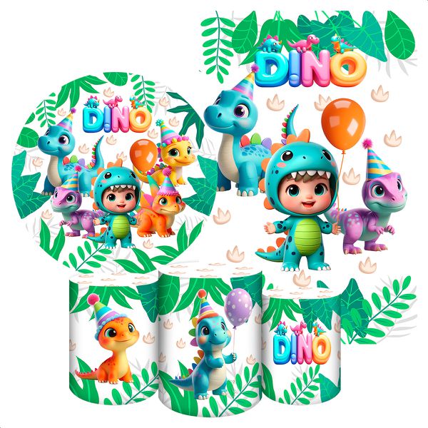 KIT 5 CAPAS DINO BABY - 2226