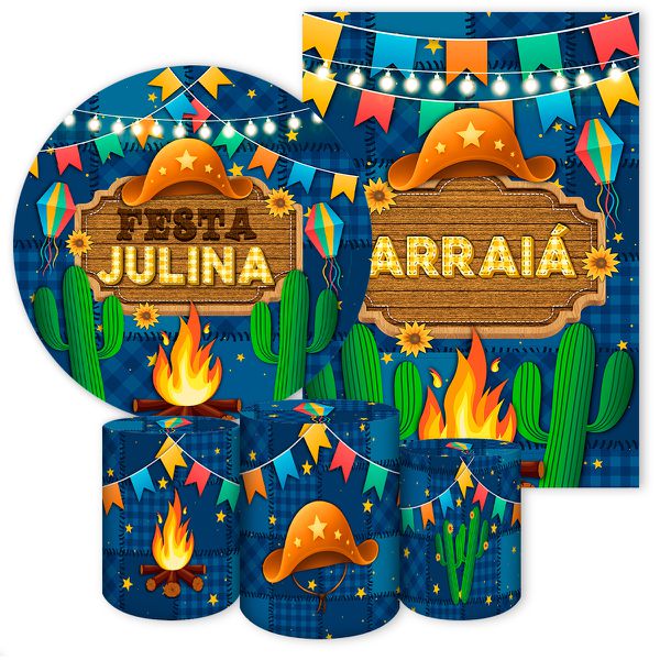 KIT 5 CAPAS FESTA JULINA - 7082