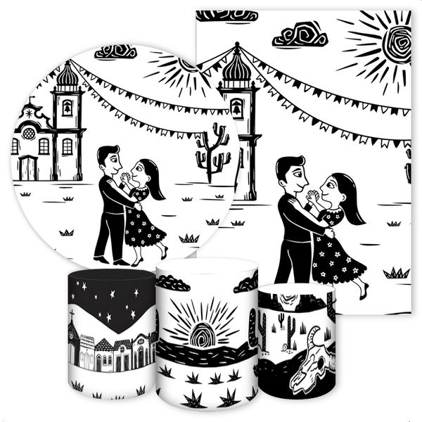 KIT 5 CAPAS FESTA JUNINA - 88