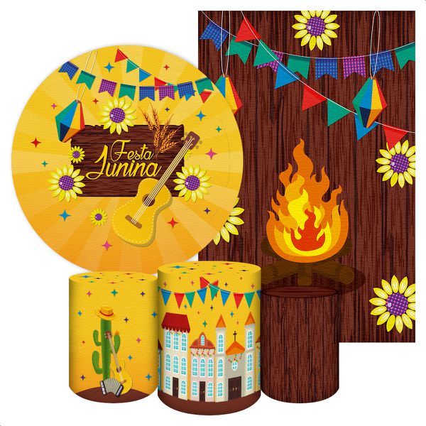 KIT 5 CAPAS FESTA JUNINA - 2185