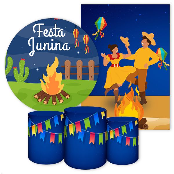 KIT 5 CAPAS FESTA JUNINA - 3169