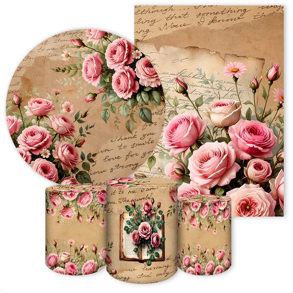 KIT 5 CAPAS FLORES - 4657