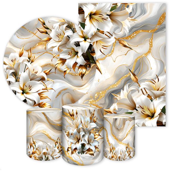 KIT 5 CAPAS FLORES - 4659