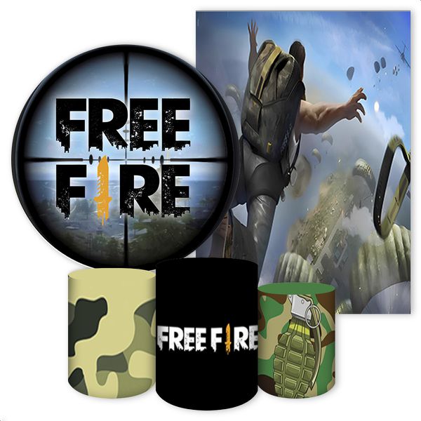 KIT 5 CAPAS FREE FIRE - 4052