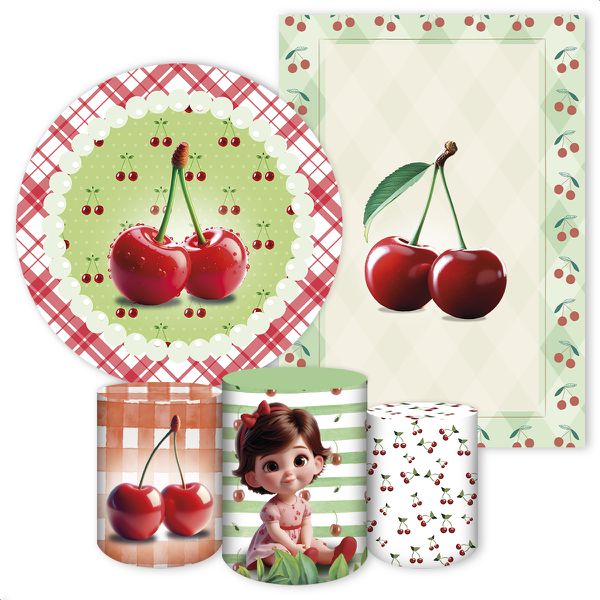 KIT 5 CAPAS FRUTAS - 7007