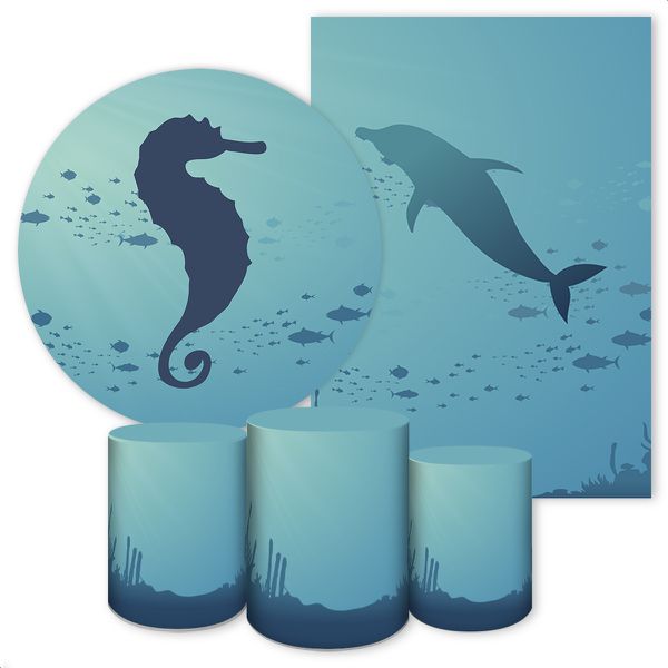 KIT 5 CAPAS FUNDO DO MAR - 3131