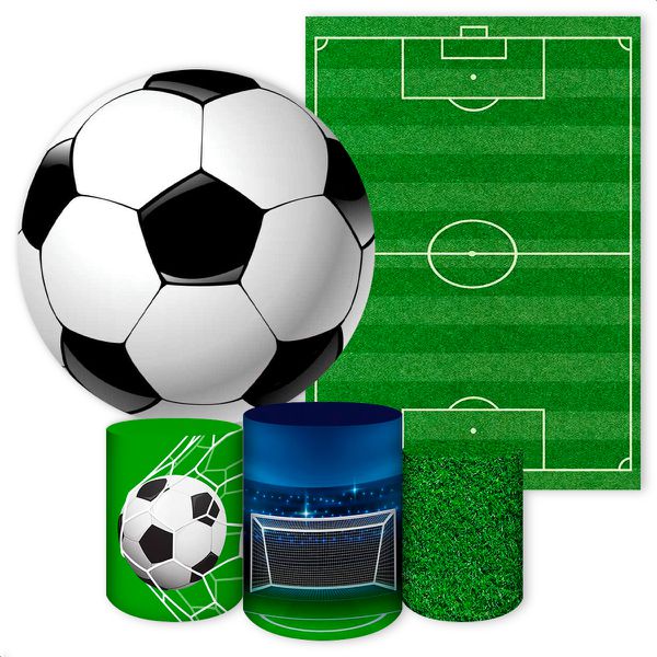 KIT 5 CAPAS FUTEBOL - 100