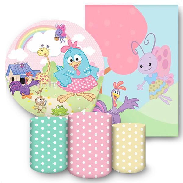 KIT 5 CAPAS GALINHA PINTADINHA - 219