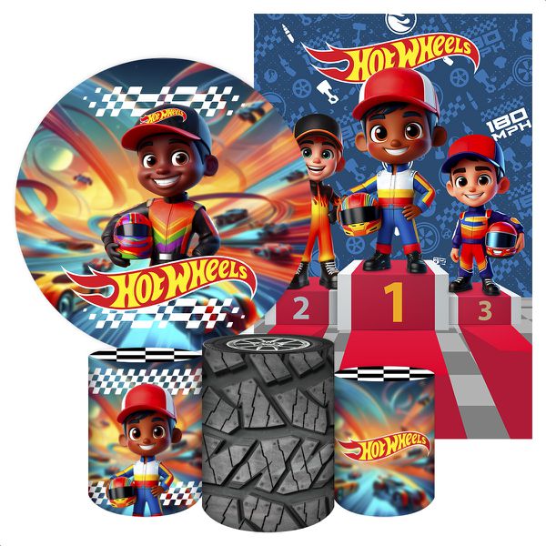 KIT 5 CAPAS HOTWHEELS - 5092