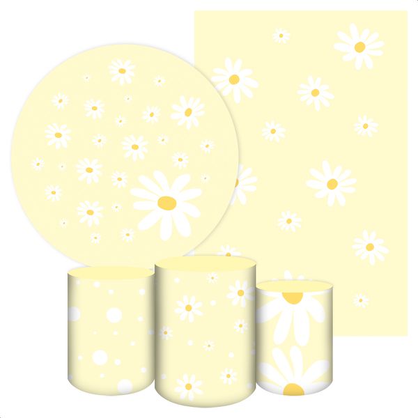 KIT 5 CAPAS MARGARIDAS - 2033